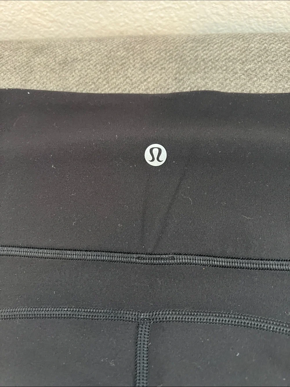 lululemon athletica Black High-Rise Flared Track Pants